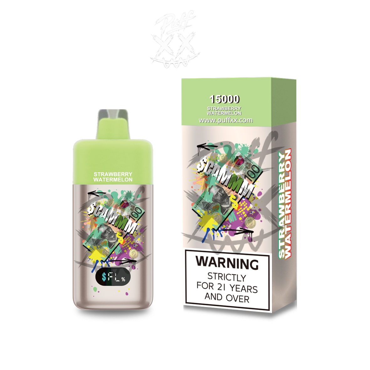 5 x $cammm 15000 Puffs $174.99