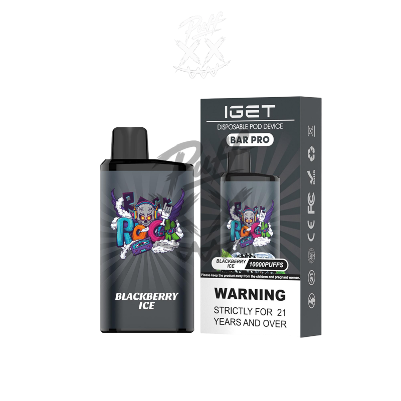 IGET Bar Pro 10000 Puffs - Blackberry Ice
