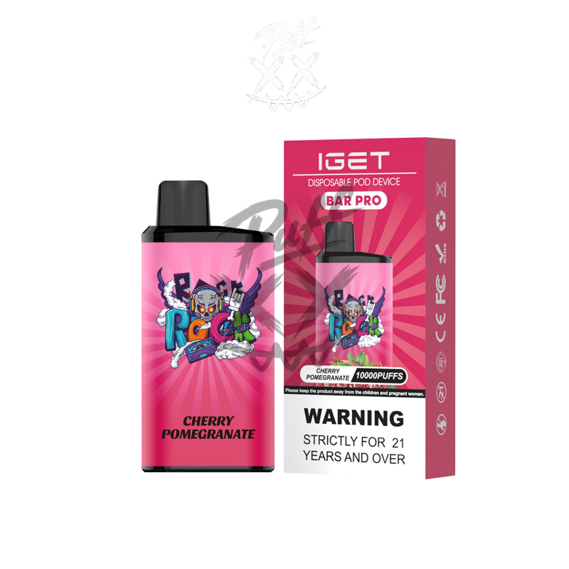 IGET Bar Pro 10000 Puffs - Cherry Pomegranate