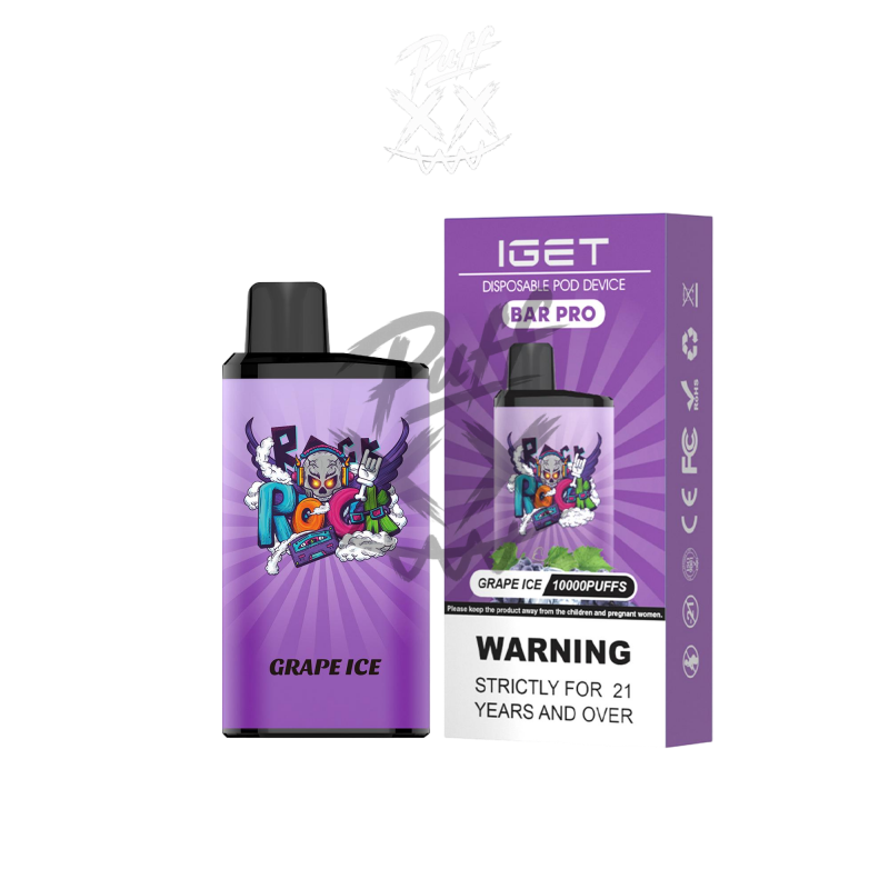IGET Bar Pro 10000 Puffs - Grape Ice