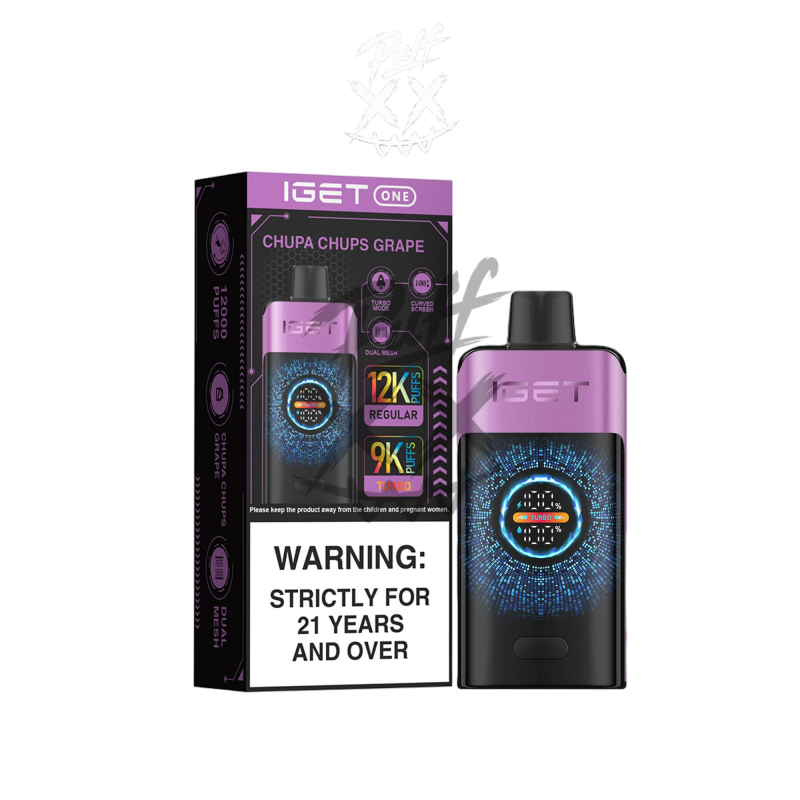 IGET One 12000 Puffs - Chupa Chups Grape