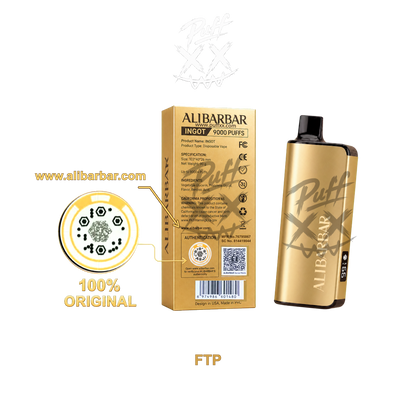 Alibarbar Ingot 9000 Puffs
