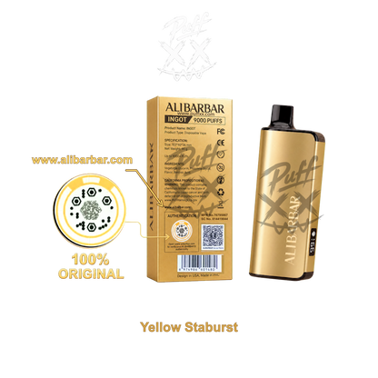 Alibarbar Ingot 9000 Puffs