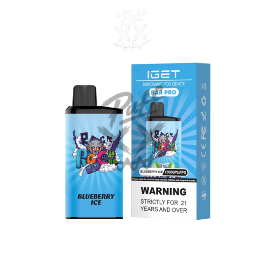 IGET Bar Pro 10000 Puffs - Blueberry Ice