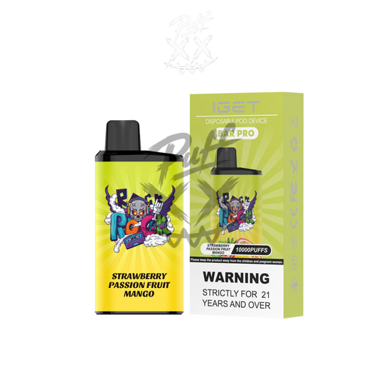 IGET Bar Pro 10000 Puffs - Strawberry Passion Fruit Mango