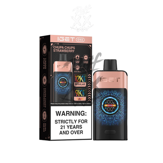 IGET One 12000 Puffs - Chupa Chups Strawberry