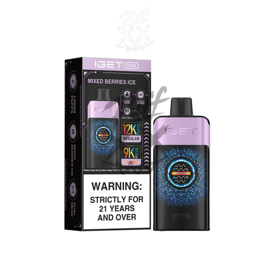 IGET One 12000 Puffs - Mixed Berries Ice
