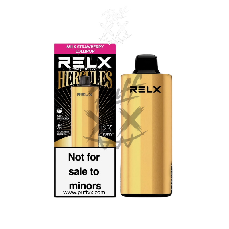 10 x Relx Herc 12000 Puffs $549.99