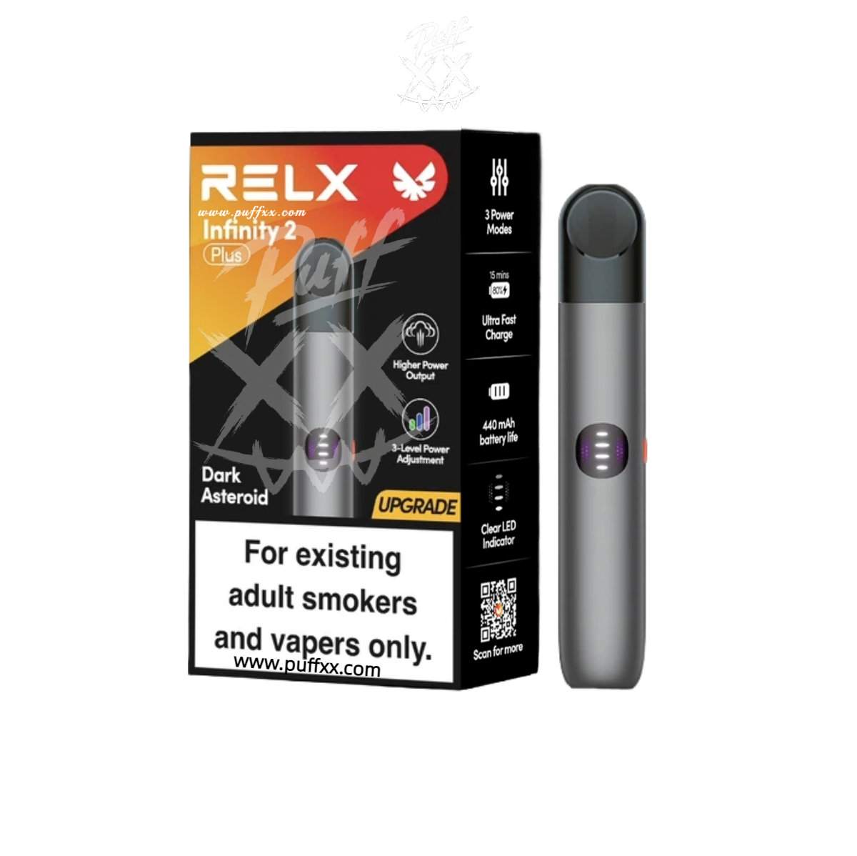 RELX Infinity 2 Device - Dark Asteroid