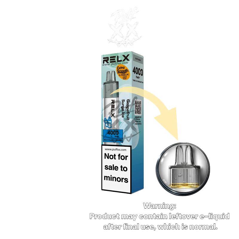 5 x Relx MagicGo 4000 Puffs $144.99