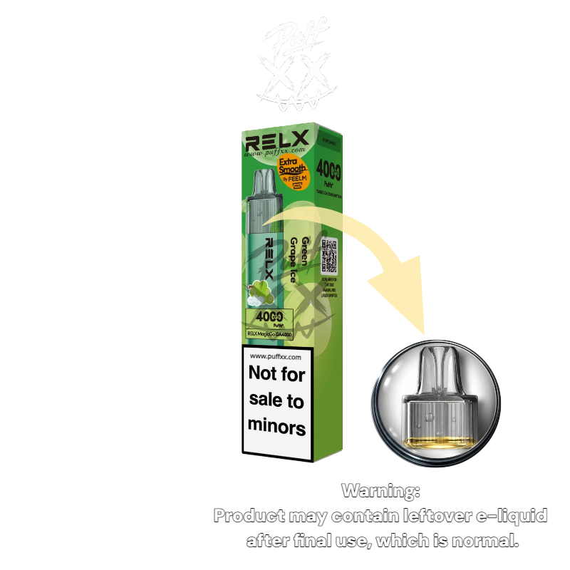 10 x Relx MagicGo 4000 Puffs $274.99
