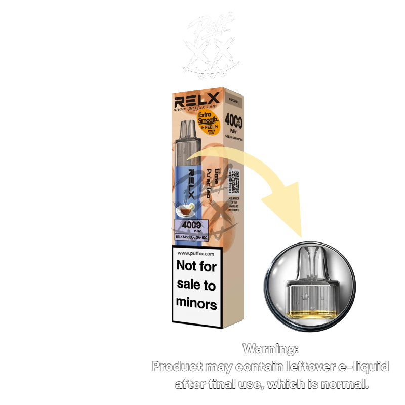 10 x Relx MagicGo 4000 Puffs $274.99