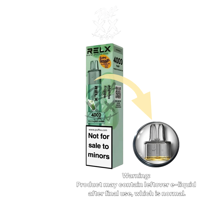 5 x Relx MagicGo 4000 Puffs $144.99