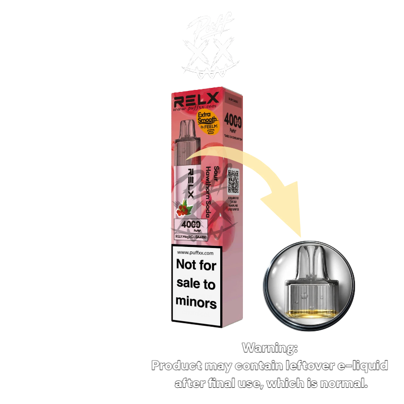 10 x Relx MagicGo 4000 Puffs $274.99